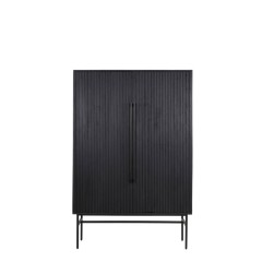 CABINET BLACK VLBD MANGOWOOD 2 DOORS 180 